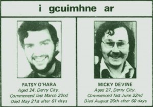 Patsy O'Hara e Micky Devine
