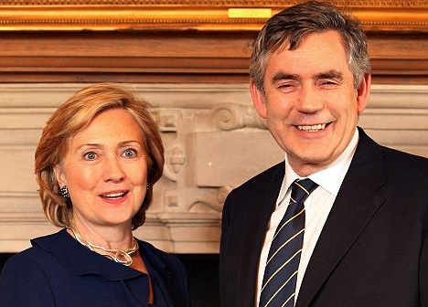 Hillary Clinton in visita a Londra Ottobre 2009