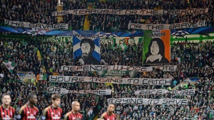 AC Celtic Bobby Sands banner